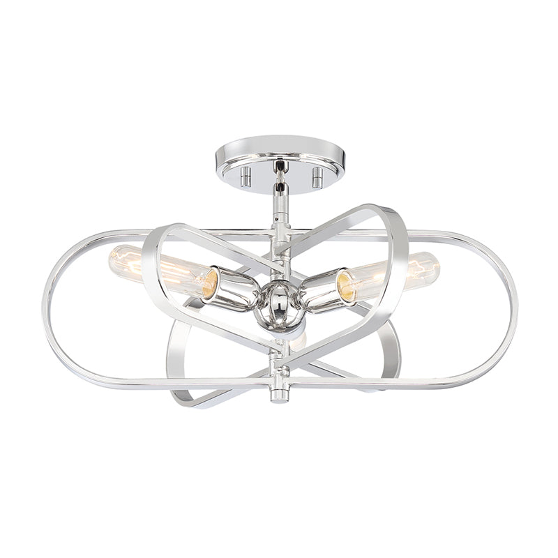 Designers Fountain 93111 Kenzo 3-lt 18" Semi Flush