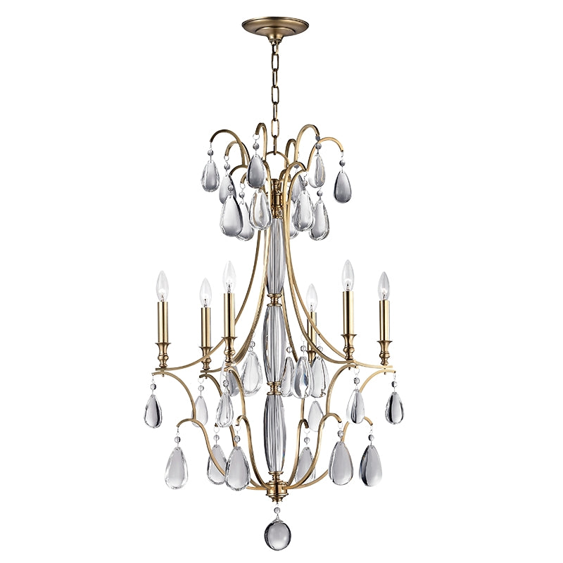 Hudson Valley 9324 Crawford 6-lt Chandelier