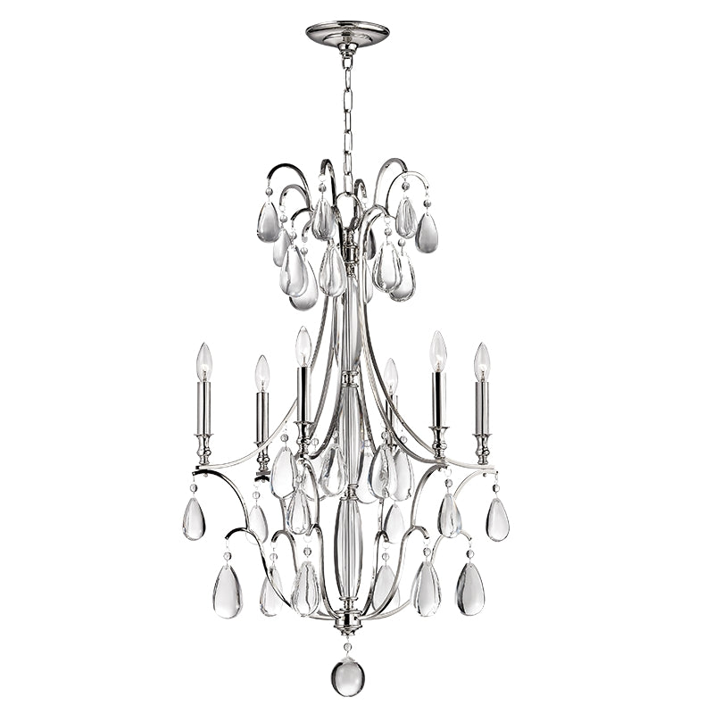 Hudson Valley 9324 Crawford 6-lt Chandelier