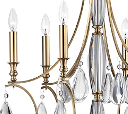 Hudson Valley 9324 Crawford 6-lt Chandelier