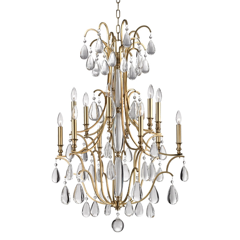 Hudson Valley 9329 Crawford 12-lt Chandelier