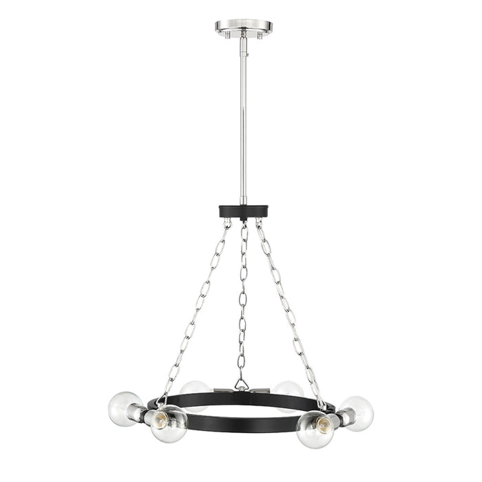 Designers Fountain 93486 Huxton 6-lt 21" Chandelier