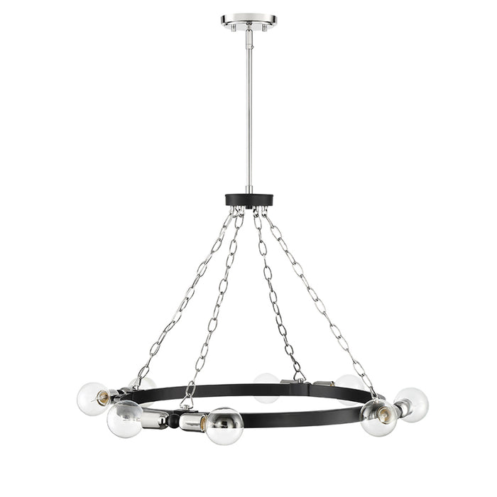 Designers Fountain 93488 Huxton 8-lt 30" Chandelier
