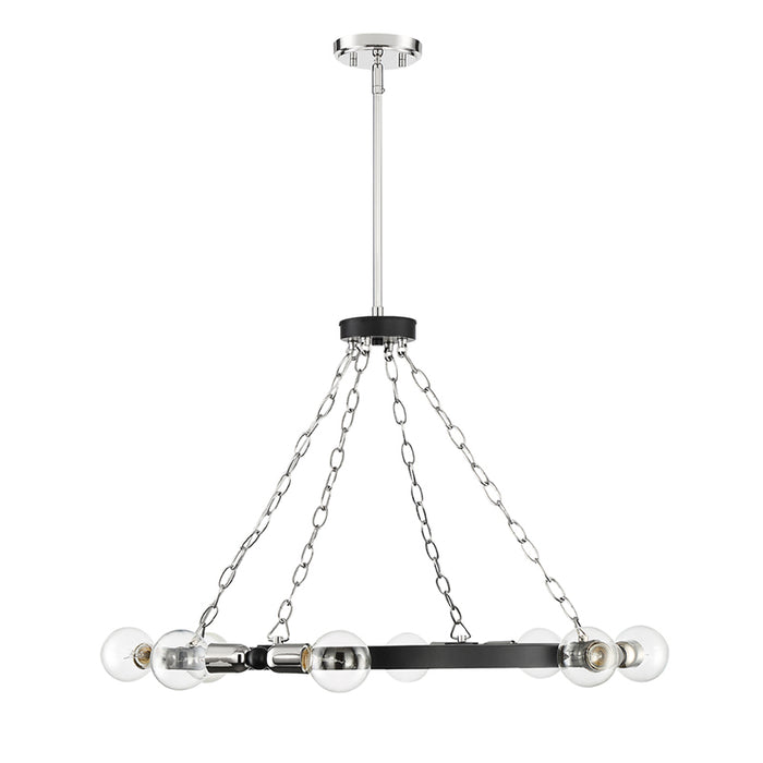 Designers Fountain 93488 Huxton 8-lt 30" Chandelier