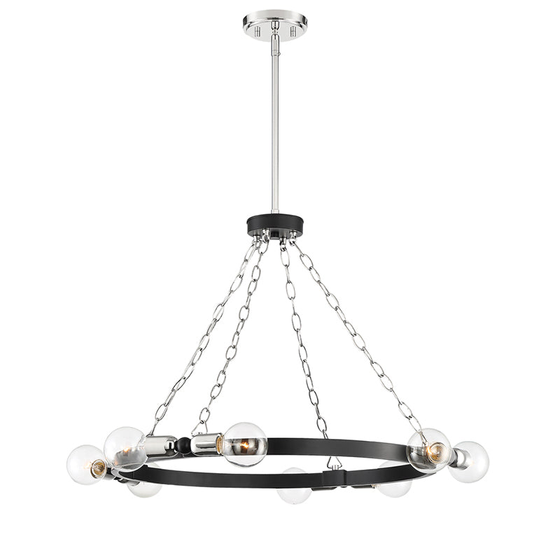 Designers Fountain 93488 Huxton 8-lt 30" Chandelier