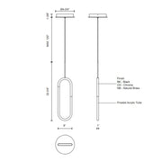 Kuzco PD95108 Huron LED Pendant