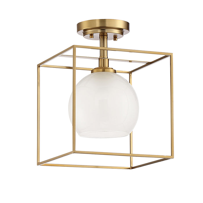 Designers Fountain 94511 Cowen 1-lt 10" Semi Flush