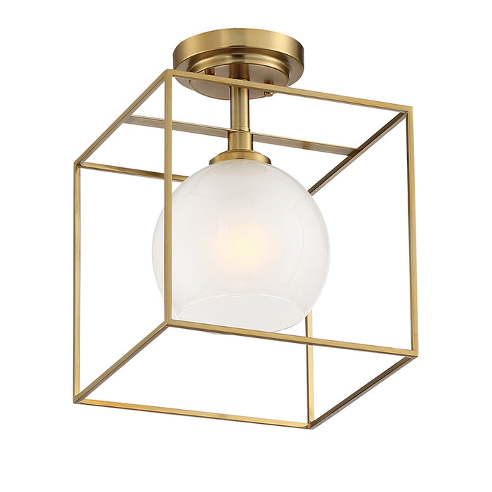 Designers Fountain 94511 Cowen 1-lt 10" Semi Flush