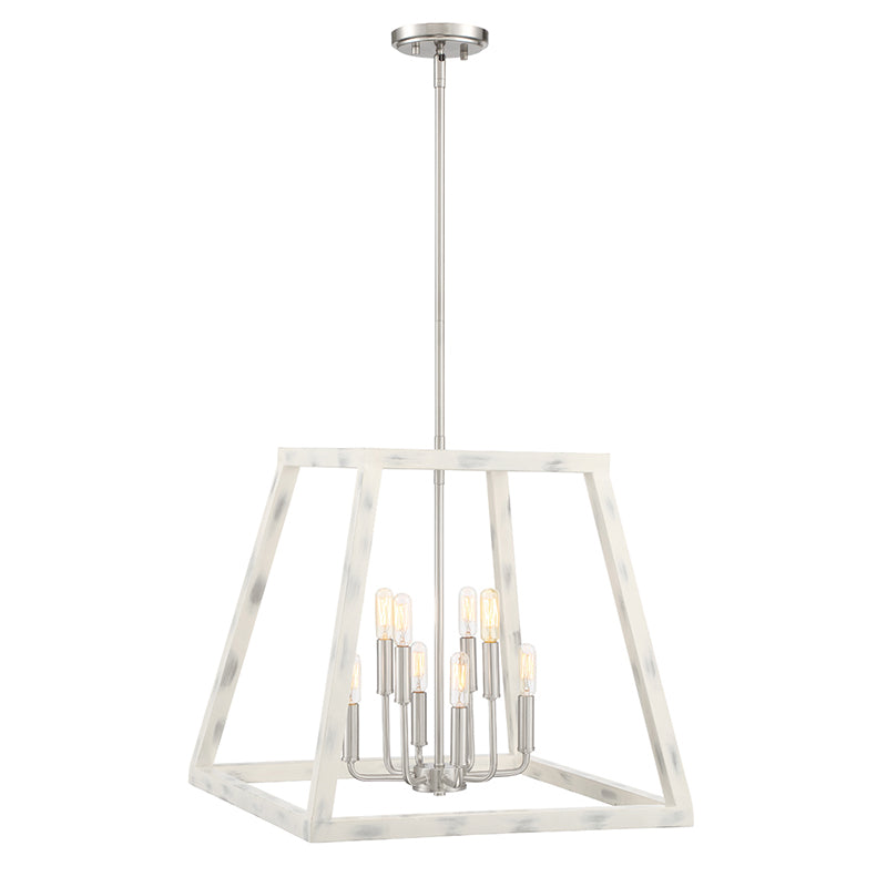 Designers Fountain 94958 Rhode 8-lt 20" Foyer Pendant
