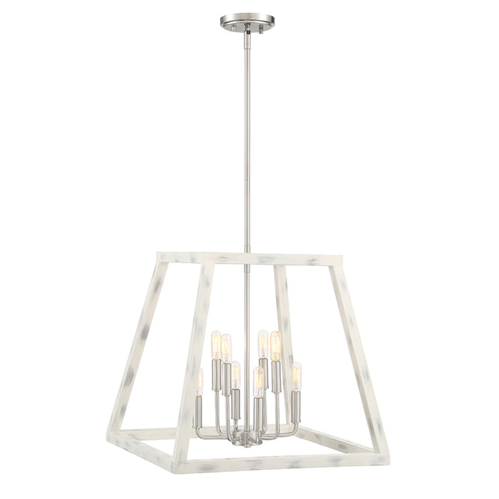 Designers Fountain 94958 Rhode 8-lt 20" Foyer Pendant