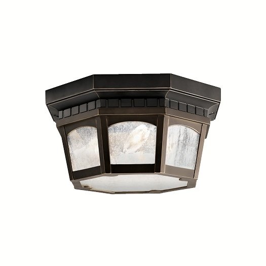 Kichler 9538 Courtyard 3-lt Outdoor Flush Mount