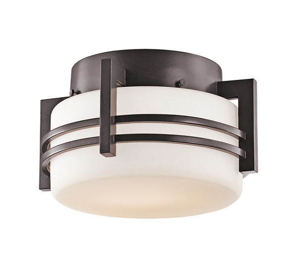 Kichler 9557 Rivera 1-lt Outdoor Flush Mount