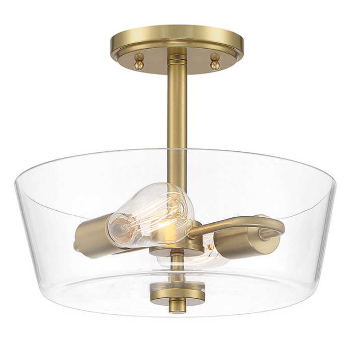 Designers Fountain 95711 Westin 2-lt 12" Semi Flush