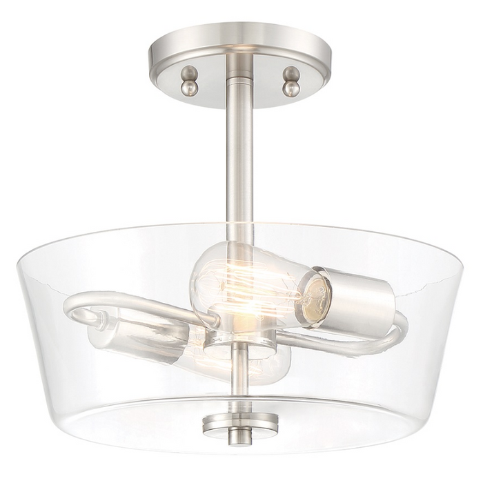 Designers Fountain 95711 Westin 2-lt 12" Semi Flush