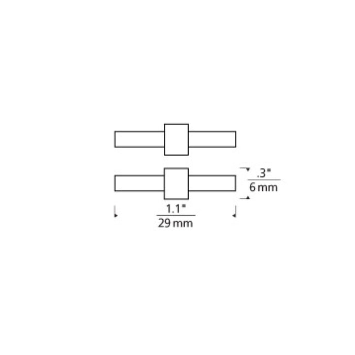 Tech 700MOCCN One Circuit Monorail Conductive Connectors