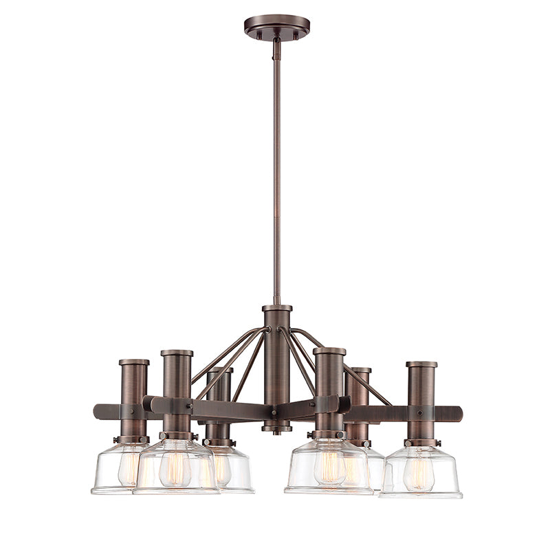 Designers Fountain 96586 Carson 6-lt 28" Chandelier