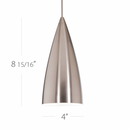 WAC MP-966 Bullet Pendant- Canopy Mount