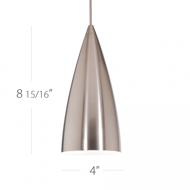 WAC MP-966 Bullet Pendant- Canopy Mount