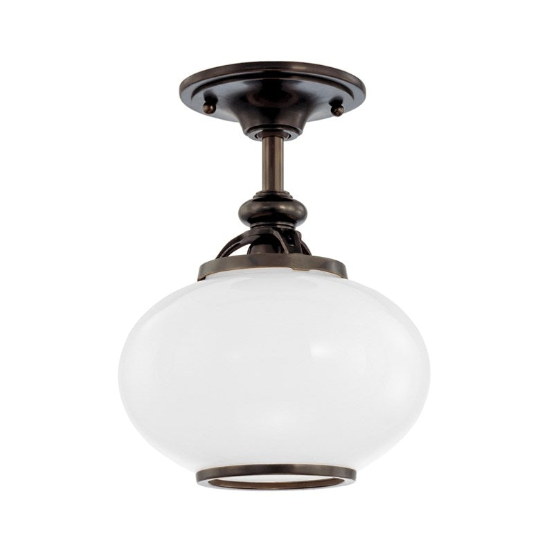 Hudson Valley 9809F Canton 1-lt 9" Semi Flush