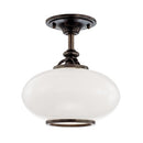 Hudson Valley 9812F Canton 1-lt 12" Semi Flush