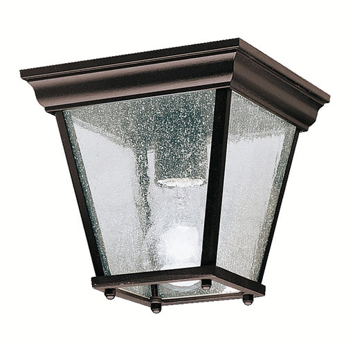 Kichler 9859 New Street 1-lt Outdoor Flush Mount | 9859BK | Kichler ...