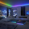 Core LNT45RGB 4.4W/ft. IP65 Neon Series Color-Changing LED Strip, Flat Lens