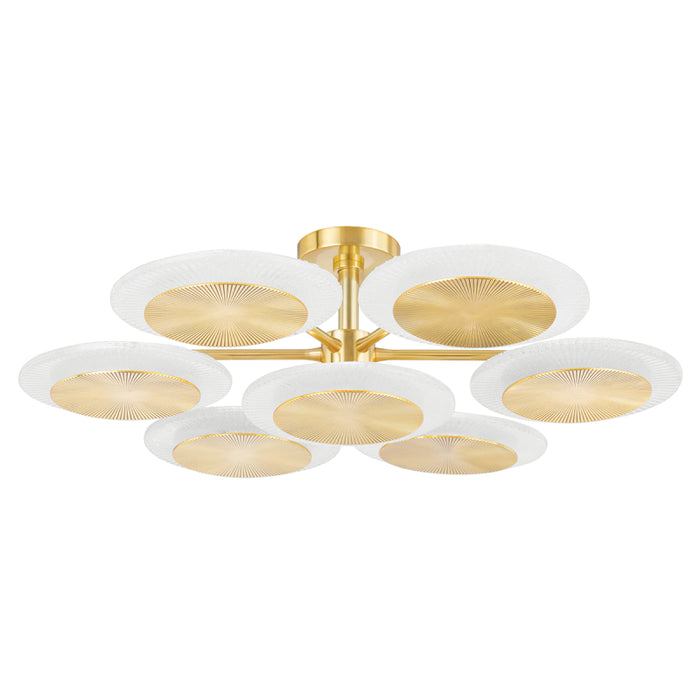 Corbett 328-38 Topaz 7-lt 38" LED Chandelier