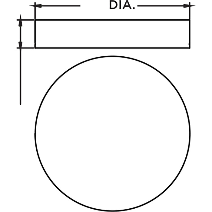 AFX AAF16 Alta 16" LED Flush Mount