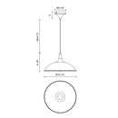Alora Mood PD627914 Abel 1-lt 14" Pendant