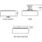 AFX ANF12 Anton 13" LED Flush Mount