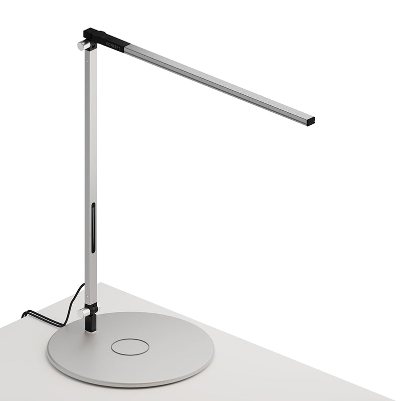 Koncept AR1000 Z-Bar Solo LED Desk Lamp with Wireless Charging Base