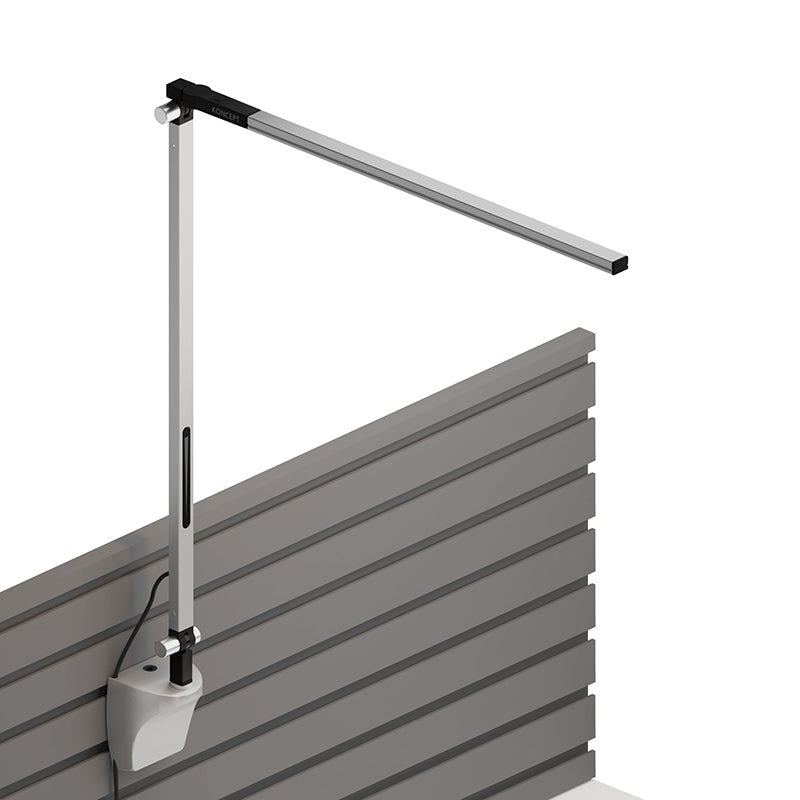 Koncept AR1000 Z-Bar Solo LED Desk Lamp, Slatwall Mount