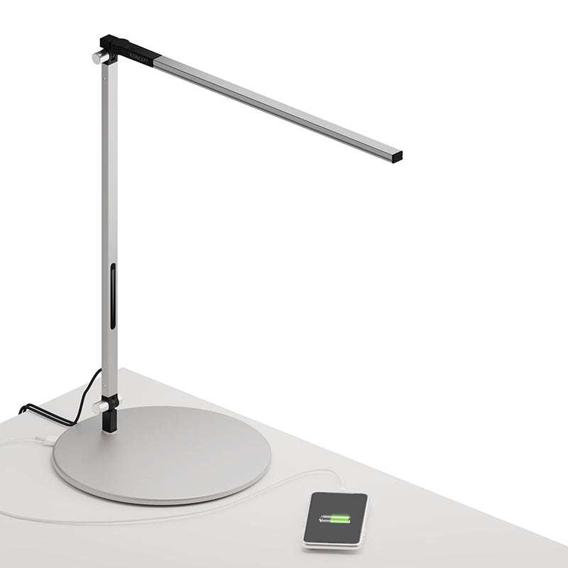Koncept AR1000 Z-Bar Solo LED Desk Lamp with USB Base
