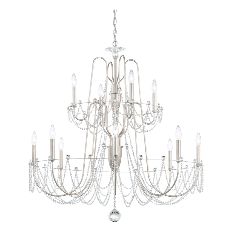 Schonbek AR1012 Esmery 12-lt 37" Chandelier