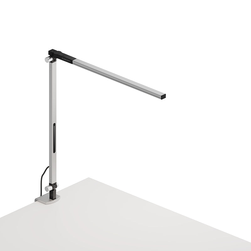 Koncept AR1100 Z-Bar Solo Mini LED Desk Lamp with Two-Piece Clamp