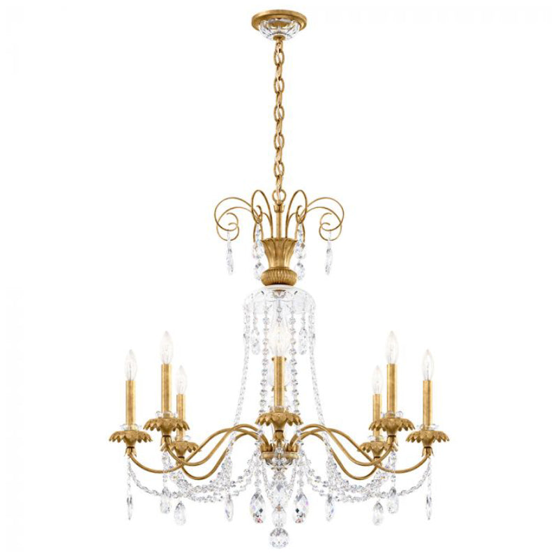 Schonbek AT1008 Helenia 8-lt 32" Chandelier