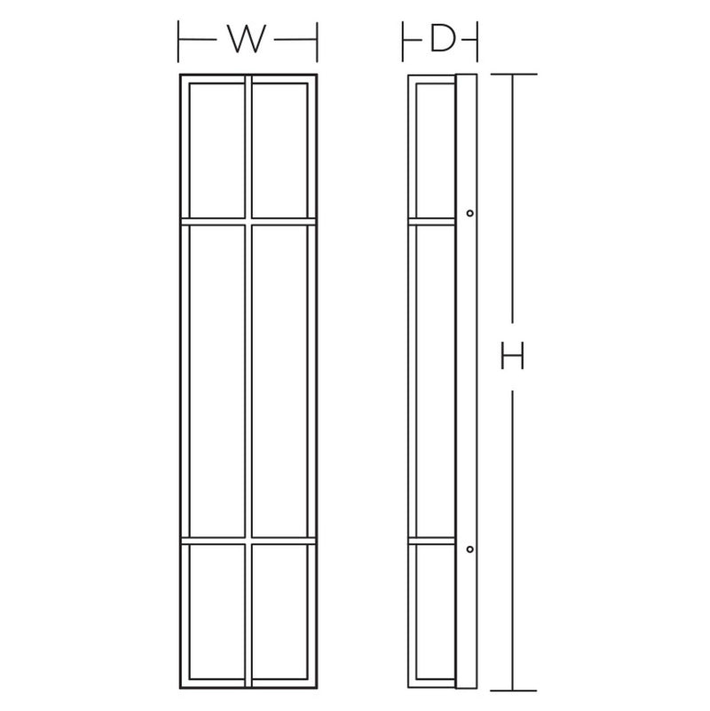 AFX AUW1036 Avenue 36" LED Outdoor Sconce