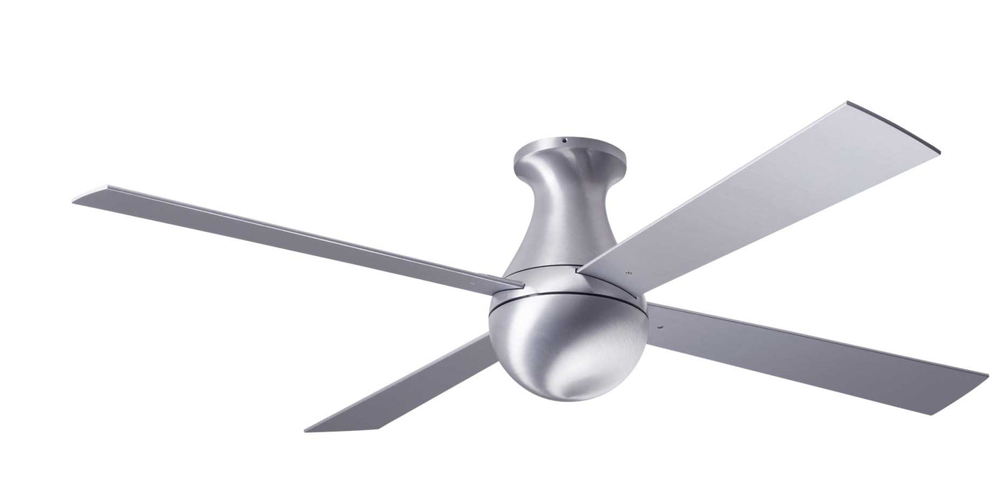 Modern Fan Ball Flush 52" Ceiling Fan - No Light