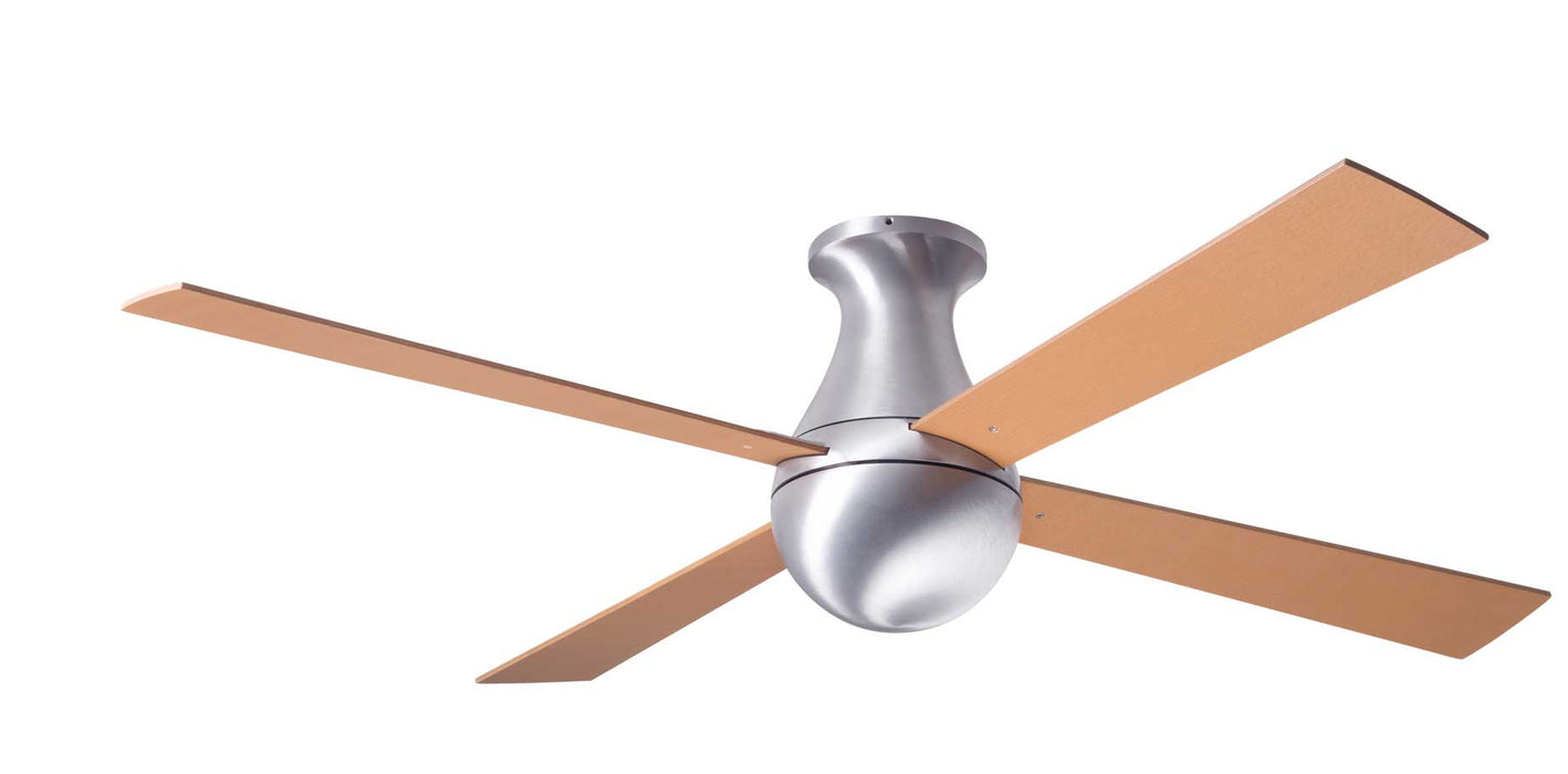 Modern Fan Ball Flush 52" Ceiling Fan - No Light