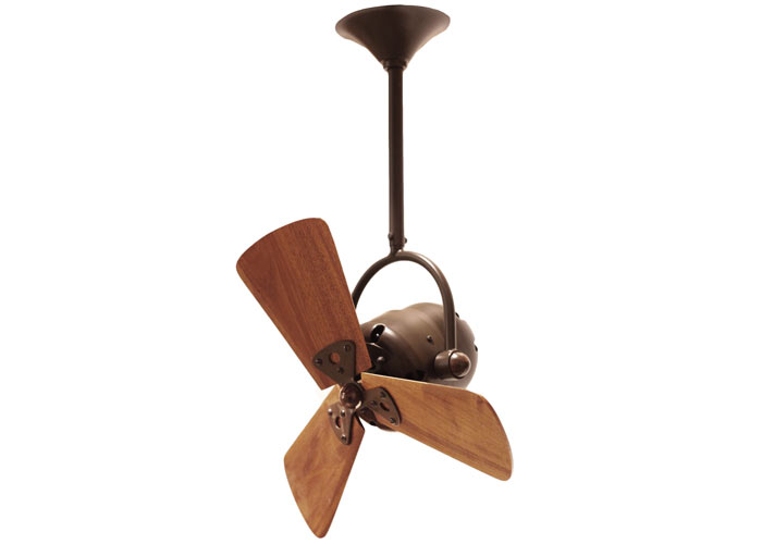 Bianca Direcional 16" Ceiling Fan with Wood Blades