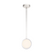 Alora PD325106 Blanco 1-lt 6" LED Pendant