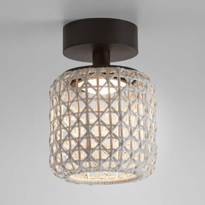 Bover Nans PF/16 1-lt 7" LED Outdoor Semi Flush