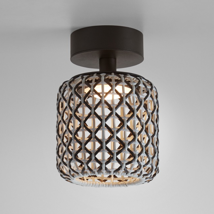 Bover Nans PF/16 1-lt 7" LED Outdoor Semi Flush