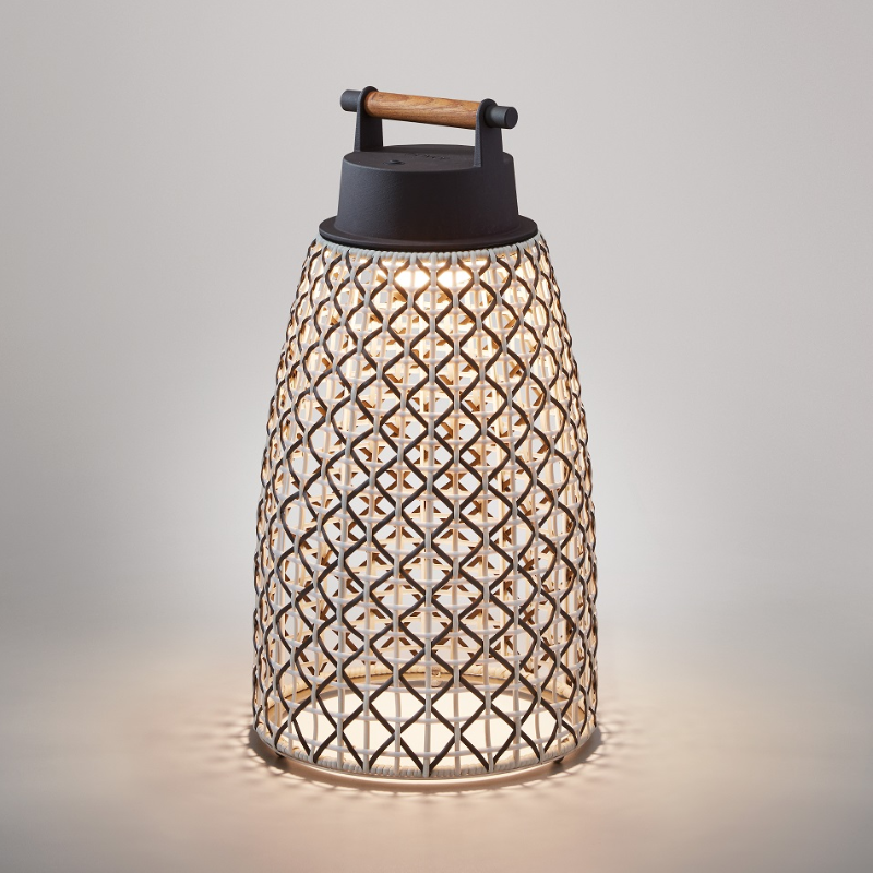 Bover Nans Portable M/49/R 1-lt 19" Tall LED Outdoor Table Lamp