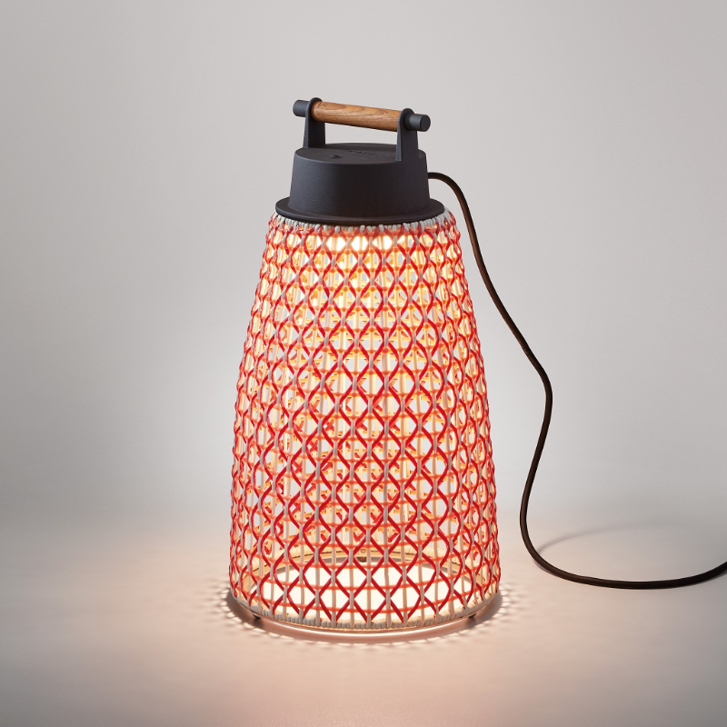 Bover Nans Portable M/49 1-lt 19" Tall LED Outdoor Table Lamp