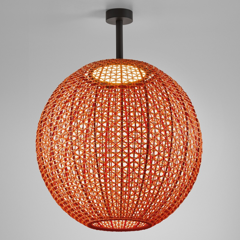 Bover Nans Sphere PF/80 1-lt 32" LED Outdoor Semi Flush