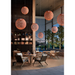 Bover Nans Sphere S/80 1-lt 32" LED Outdoor Pendant