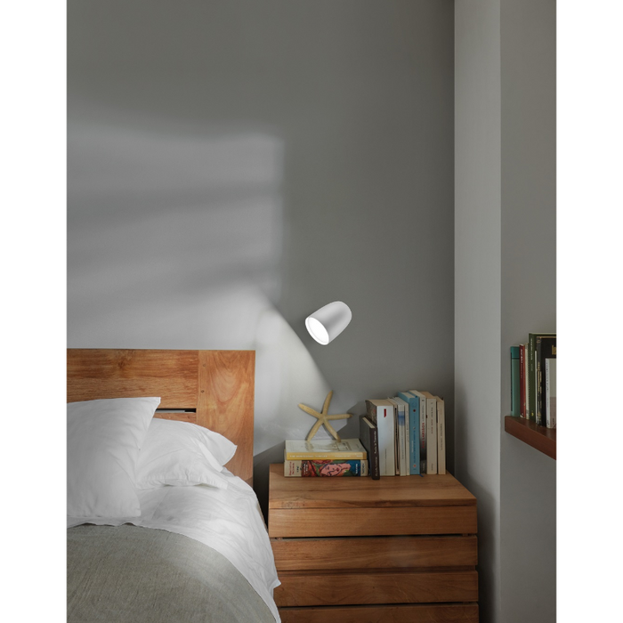Bover Nut A/01 1-lt 5" Tall LED Outdoor Wall Sconce