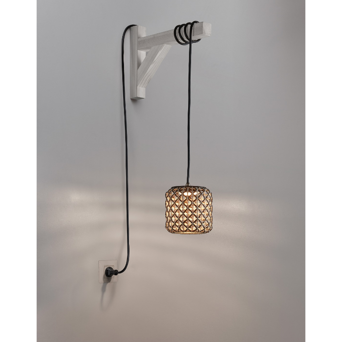Bover Nans S/16/H 1-lt 7" LED Outdoor Pendant