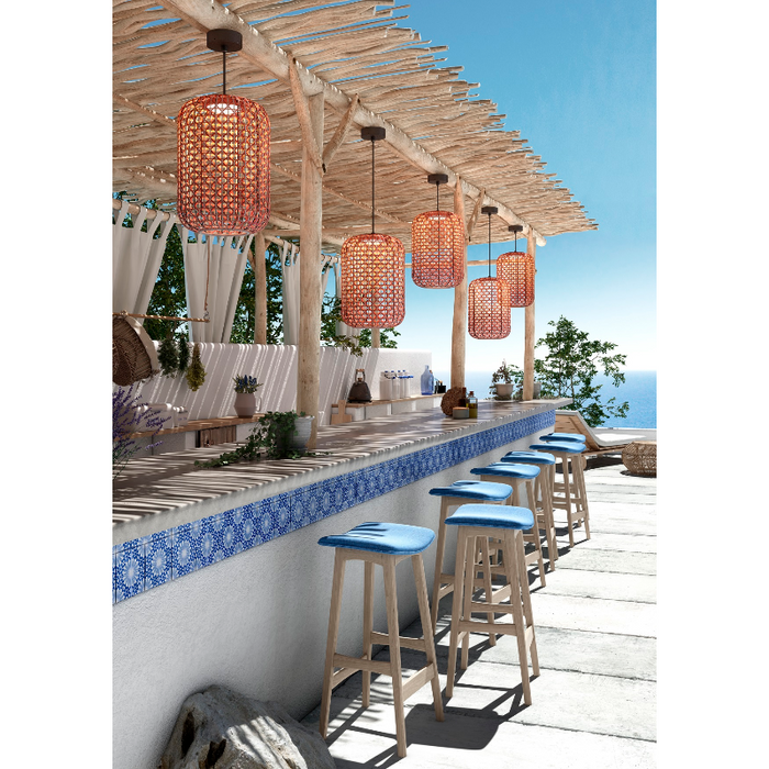 Bover Nans S/31.2 1-lt 12" LED Outdoor Pendant, TRIAC